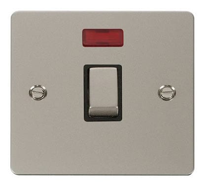 Click Define Stainless Steel 20A Double Pole Switch with Neon for AC / Water heater | Supply Master | Accra, Ghana Switches & Sockets Buy Tools hardware Building materials