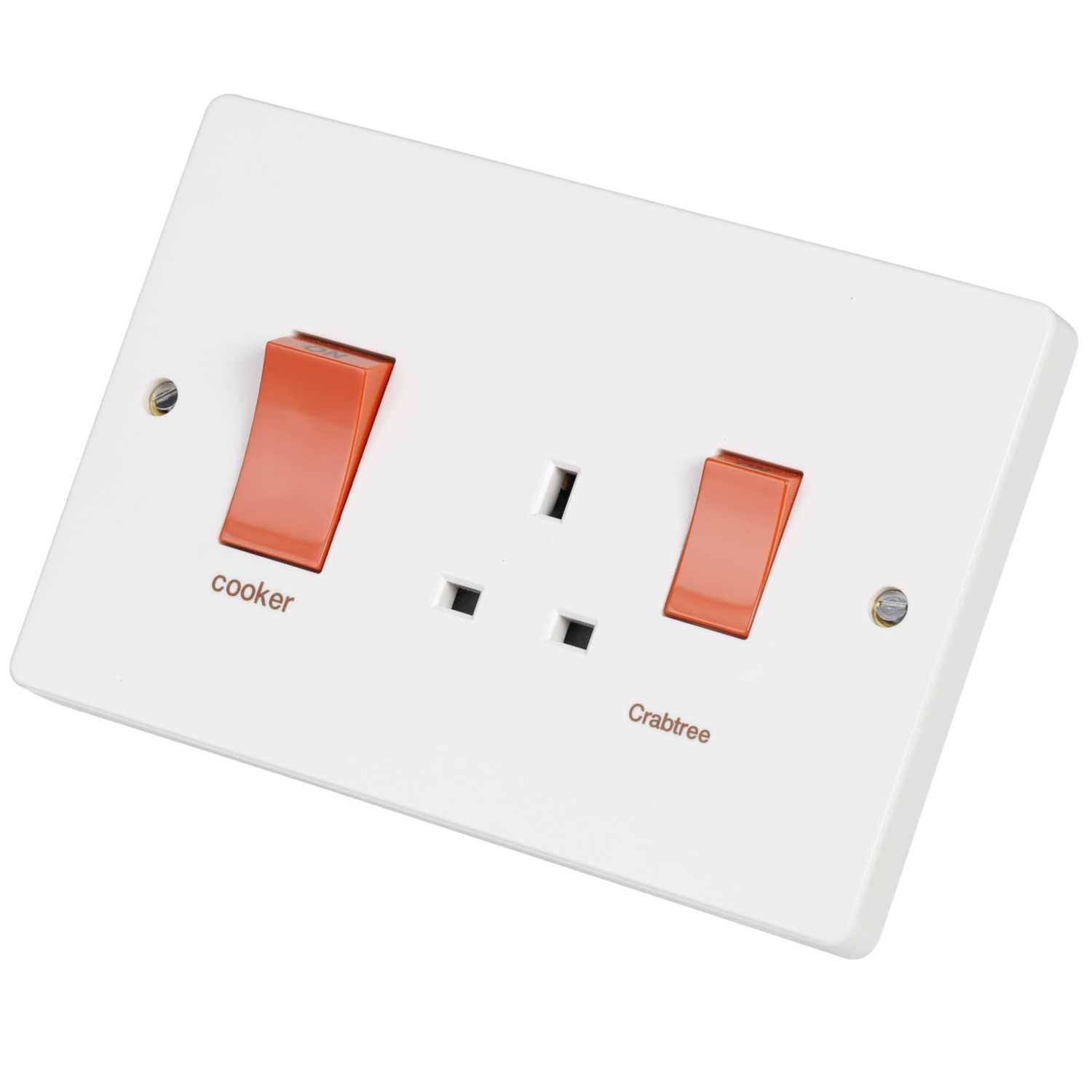 Crabtree 45A DP Cooker Control Unit | Supply Master | Accra, Ghana Switches & Sockets Buy Tools hardware Building materials
