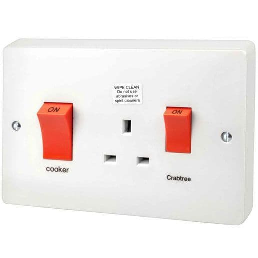 Crabtree 45A DP Cooker Control Unit | Supply Master | Accra, Ghana Switches & Sockets Buy Tools hardware Building materials