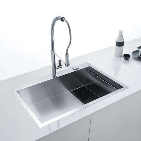 Franke Crystal Line Kitchen Sink - CLV 210 Black Glass & Stainless Steel | Supply Master | Accra, Ghana Kitchen Sink Buy Tools hardware Building materials