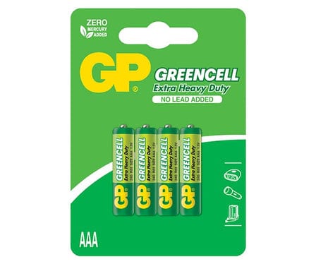 GP Batteries Greencell Carbon Zinc AAA | Supply Master | Accra, Ghana Batteries & Chargers 4-Pieces Buy Tools hardware Building materials