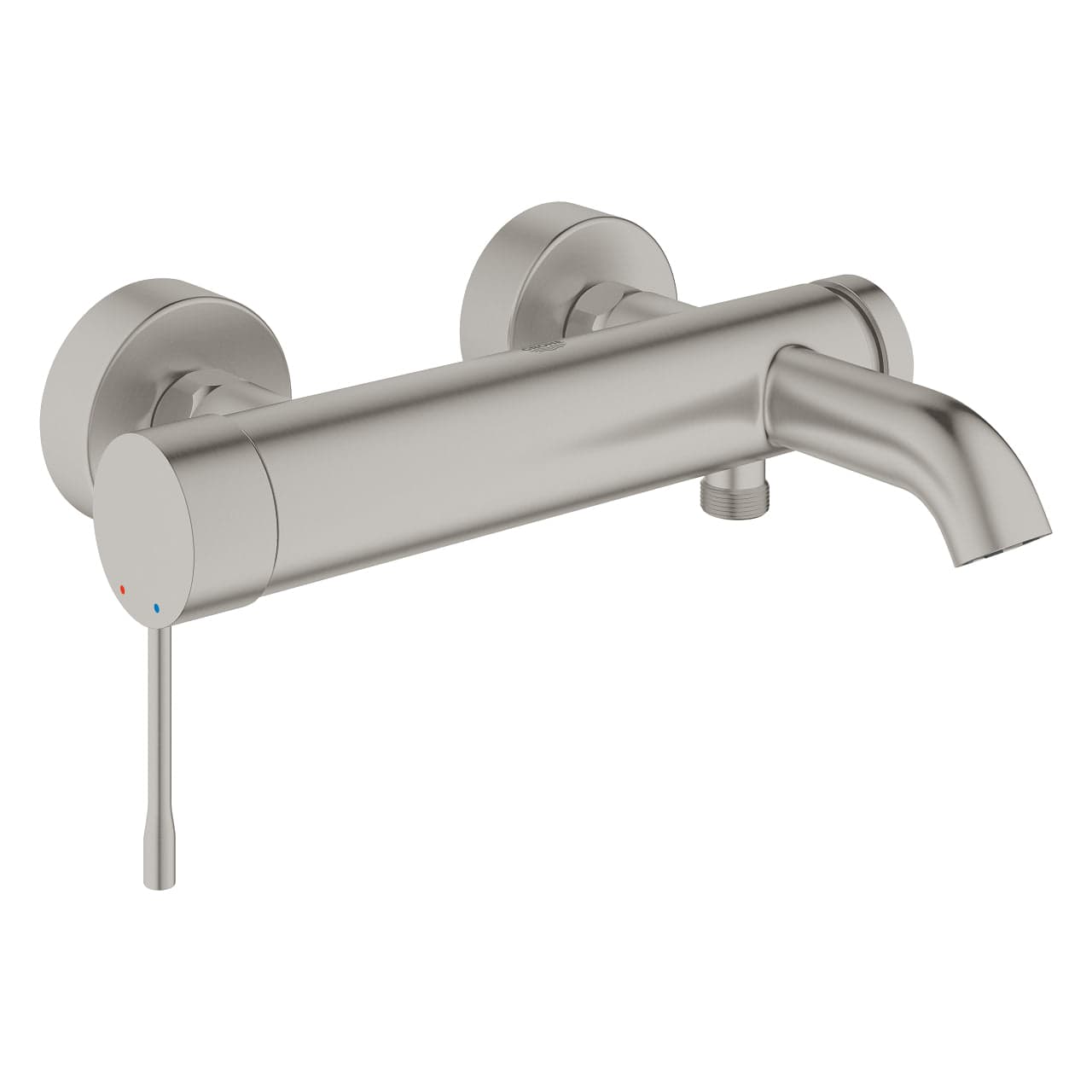 Grohe Essence Single-lever Bath & Shower Mixer 1/2″, Supersteel | Supply Master | Accra, Ghana Bathroom Faucet Buy Tools hardware Building materials