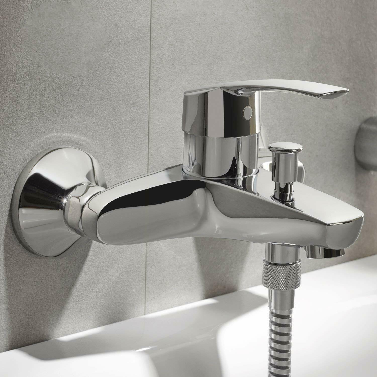 Grohe Eurosmart Single-lever Bath & Shower Mixer 1/2", Chrome | Supply Master | Accra, Ghana Bathroom Faucet Buy Tools hardware Building materials
