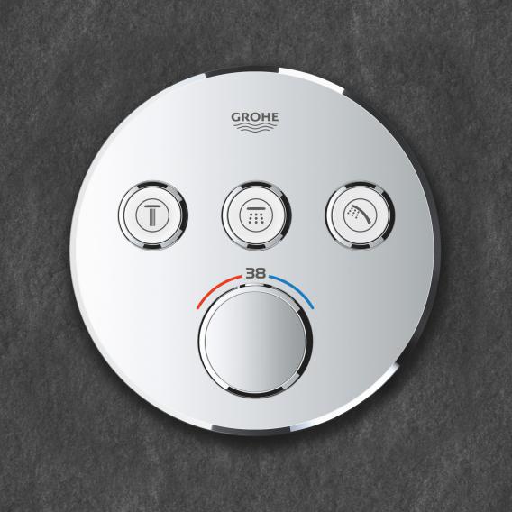 Grohe Grohtherm Smartcontrol Thermostat for Concealed Installation with 3 Valves - Round | Supply Master | Accra, Ghana Bathroom Faucet Buy Tools hardware Building materials