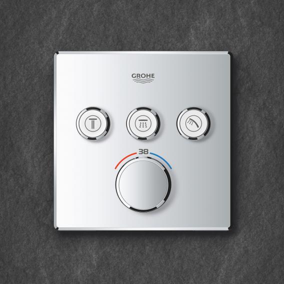 Grohe Grohtherm Smartcontrol Thermostat for Concealed Installation with 3 Valves - Square | Supply Master | Accra, Ghana Bathroom Faucet Buy Tools hardware Building materials