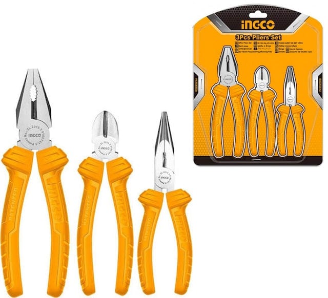 Ingco 3 Pieces Plier Set - HKPS08311 | Supply Master | Accra, Ghana Pliers Buy Tools hardware Building materials