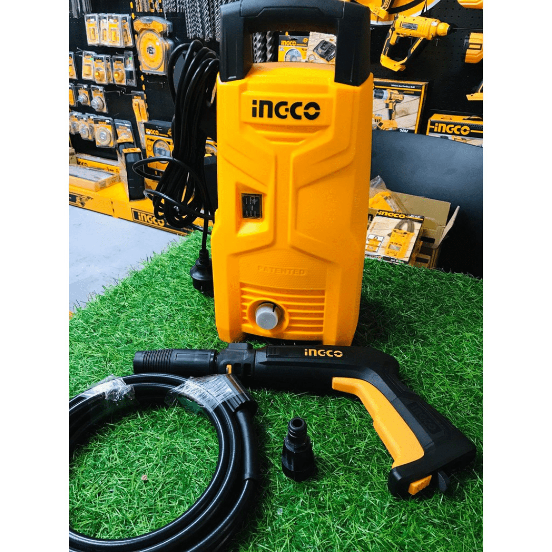 Ingco High Pressure Washer 1200W 90Bar - HPWR12008 | Supply Master | Accra, Ghana Pressure Washer Buy Tools hardware Building materials