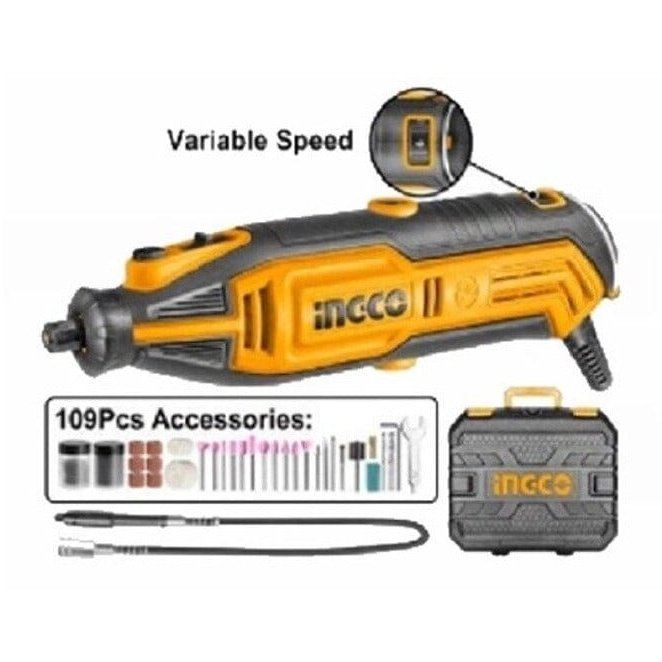 Ingco Mini Grinder 130W - MG13328 | Supply Master | Accra, Ghana Rotary & Oscillating Tool Buy Tools hardware Building materials
