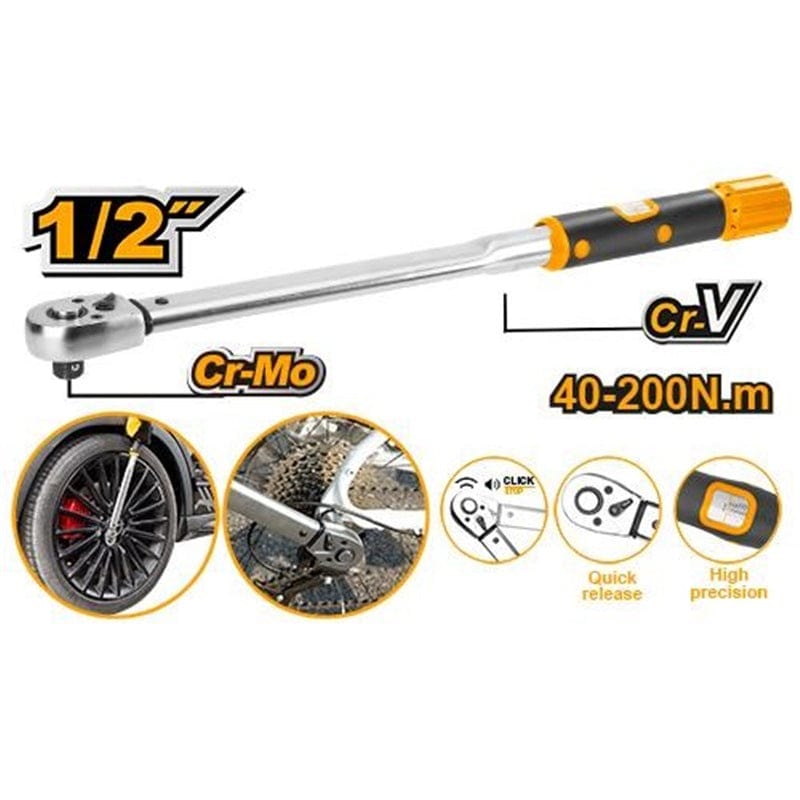 Ingco 1/2″ Torque Wrench - HPTW200N1 | Supply Master | Accra, Ghana Wrenches Buy Tools hardware Building materials