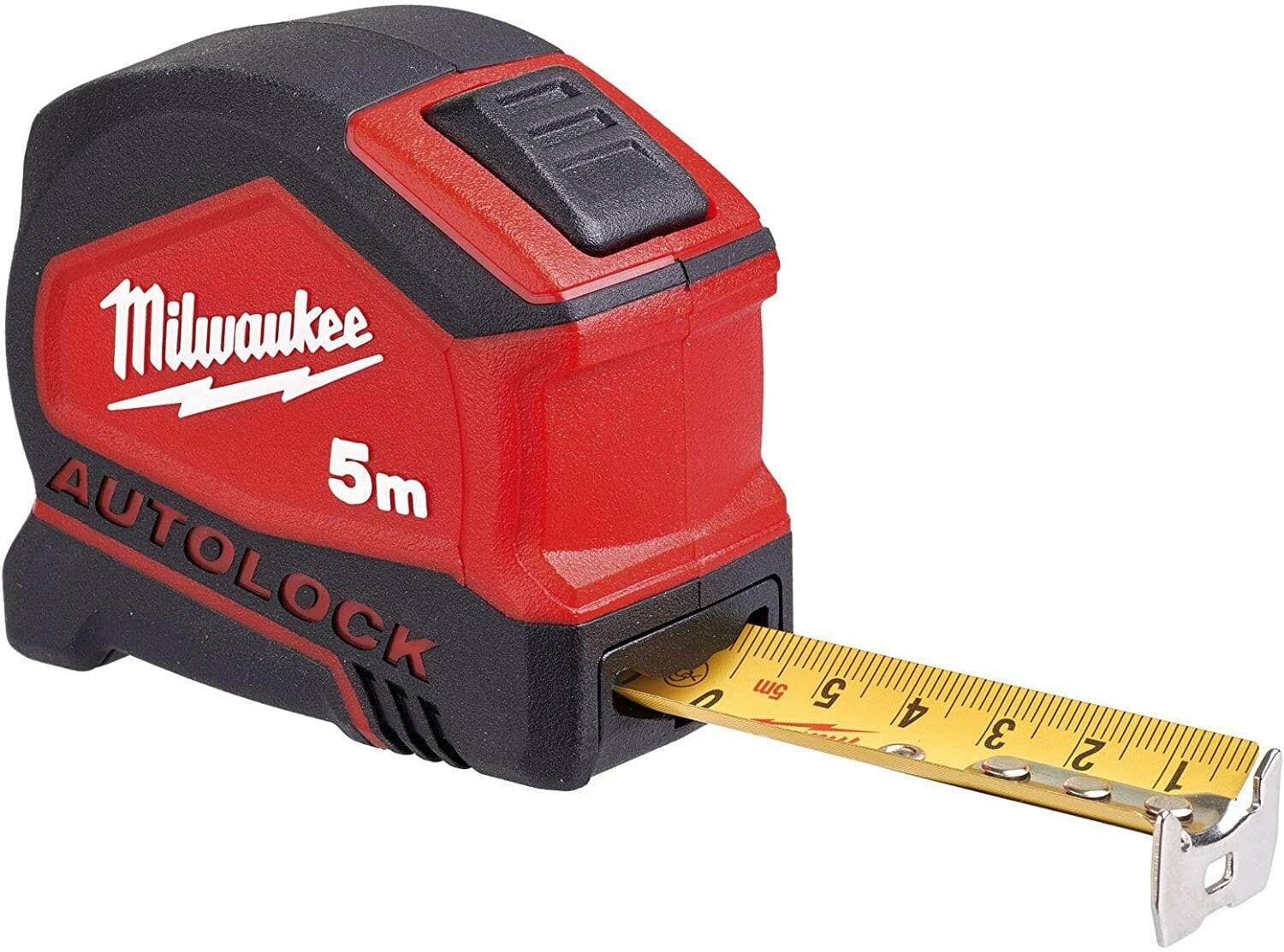 Milwaukee Measuring Tape With Auto Lock 8m/26ft - 4932464666 | Supply Master | Accra, Ghana Tape Measure Buy Tools hardware Building materials