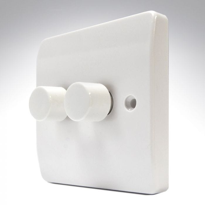 MK Electric Dimmer Switch 2-Gang 2-Way | Supply Master | Accra, Ghana Switches & Sockets Buy Tools hardware Building materials