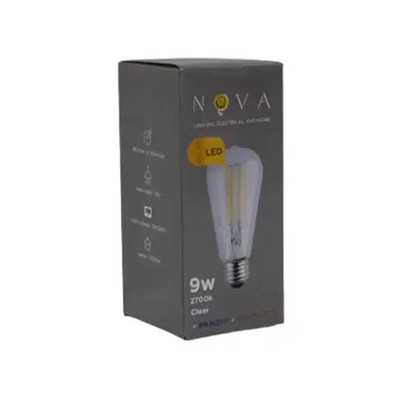 Nova LED Filament - ST56 9W CL | Supply Master | Accra, Ghana Lamps & Lightings Buy Tools hardware Building materials