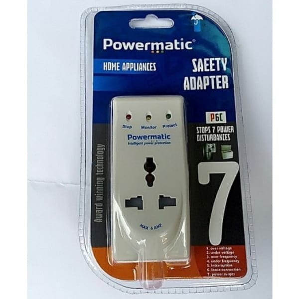 Powermatic 6A Safety Surge Protector For Electronics | Supply Master | Accra, Ghana Extension Cords & Accessories Buy Tools hardware Building materials