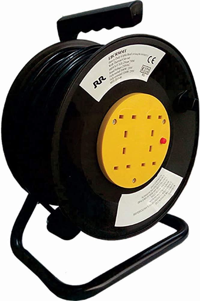 RR 3-Way 13A Extension Reel 25m | Supply Master | Accra, Ghana Extension Cords & Accessories Buy Tools hardware Building materials