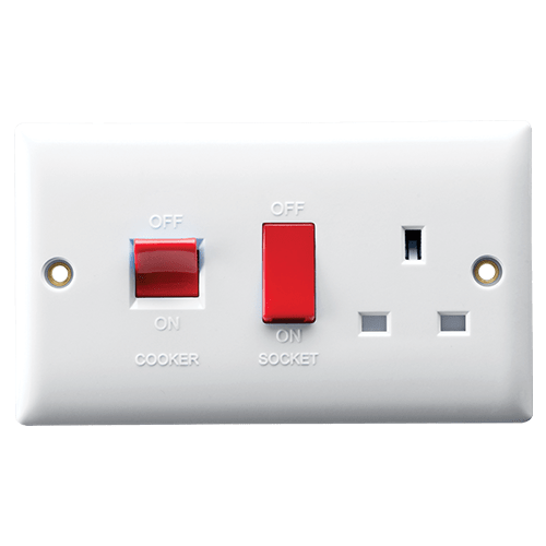 RR Kabel 45A DP Cooker Control Unit & 13A Switched Socket | Supply Master | Accra, Ghana Switches & Sockets Buy Tools hardware Building materials