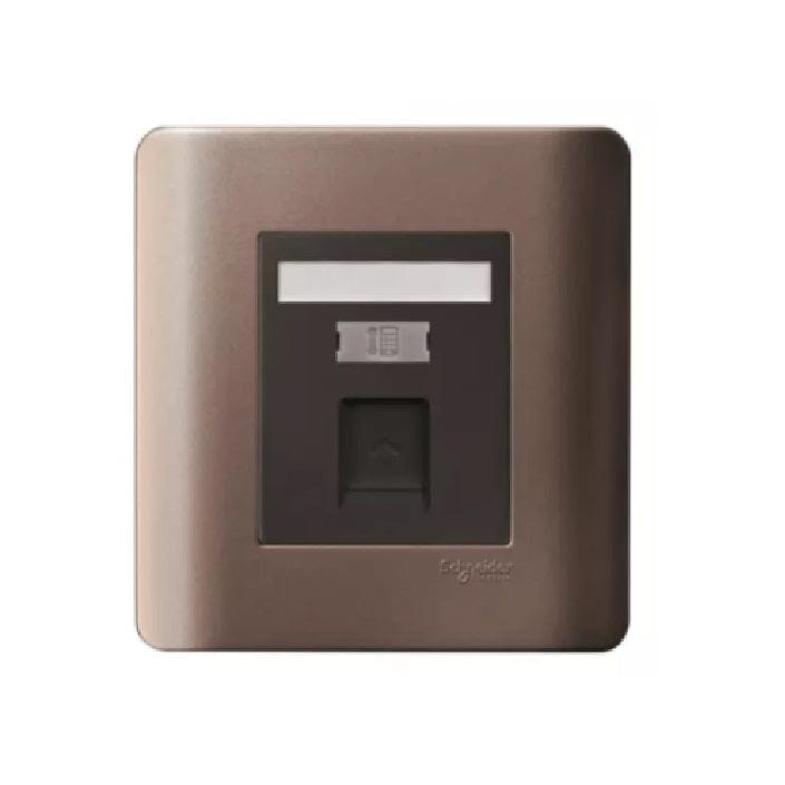 Schneider Zencelo 1 Gang Telephone Socket With Shutter | Supply Master | Accra, Ghana Switches & Sockets Buy Tools hardware Building materials