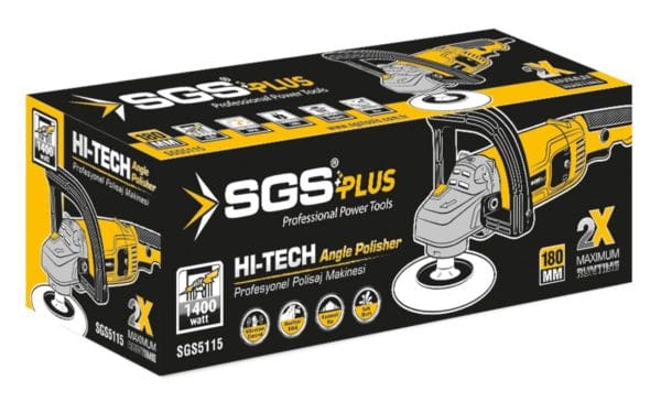 SGS Angle polisher 1400W - SGS5115 | Supply Master | Accra, Ghana Automotive Accessories & Maintenance Buy Tools hardware Building materials