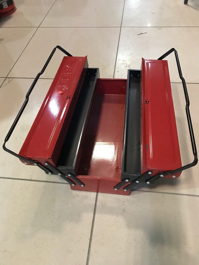 SGS Metal Tool Box 200 x 200 x 510mm- SGS854 | Supply Master | Accra, Ghana Tool Boxes Bags & Belts Buy Tools hardware Building materials