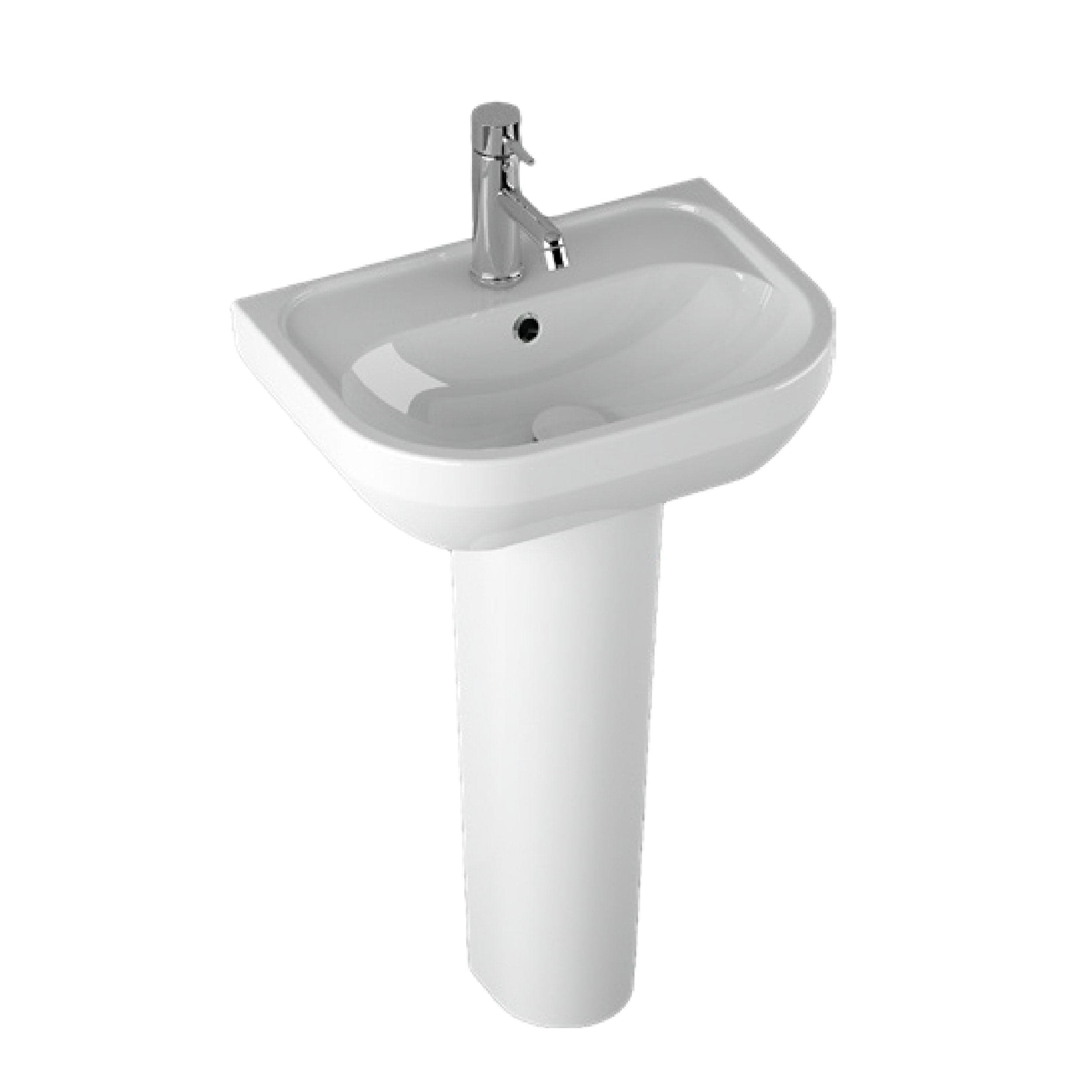 Ece K Form Full Pedestal 56cm Hand Wash Basin | Supply Master | Accra, Ghana Bathroom Sink Buy Tools hardware Building materials