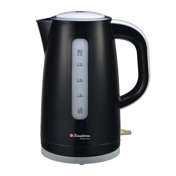 Buy Binatone Black Electric Kettle 3L 2200W - CEJ 3000 on Supply Master Ghana Electric Kettle Buy Tools hardware Building materials