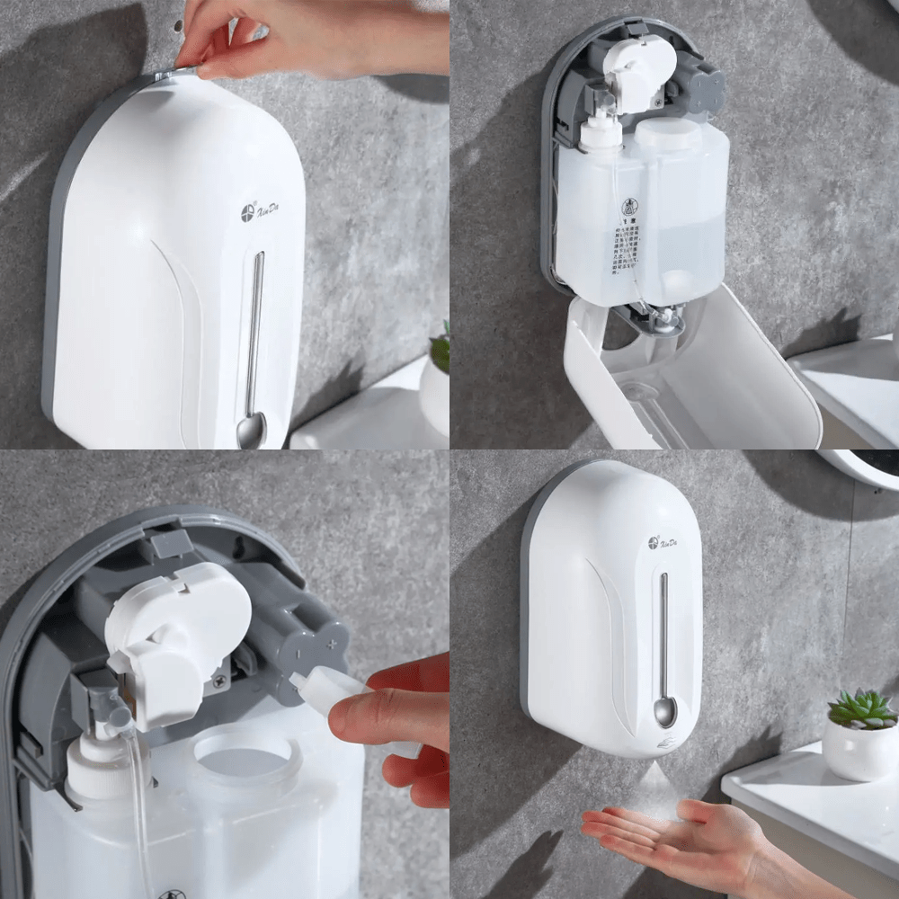 Wall Mounted 1100ML Automatic Hand Sanitizer / Liquid Soap Dispenser | Supply Master | Accra, Ghana Janitorial & Cleaning Buy Tools hardware Building materials