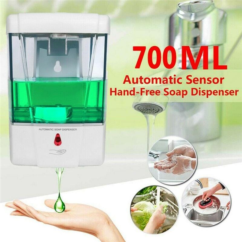 Automatic Wall Mounted Hand Sanitizer Liquid Soap Dispenser 700ml | Supply Master | Accra, Ghana Janitorial & Cleaning Buy Tools hardware Building materials