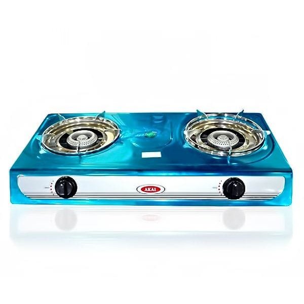 Buy Akai Auto-Ignition 2 Burner Table Top Gas Cooker - GC010A8202 | Supply Master Ghana Kitchen Appliances Buy Tools hardware Building materials