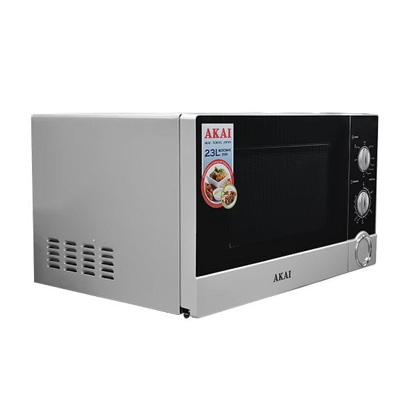 Buy Akai Grey Microwave Oven 23L 1000W With Grill - MW064A-823MS | Supply Master Ghana Kitchen Appliances Buy Tools hardware Building materials