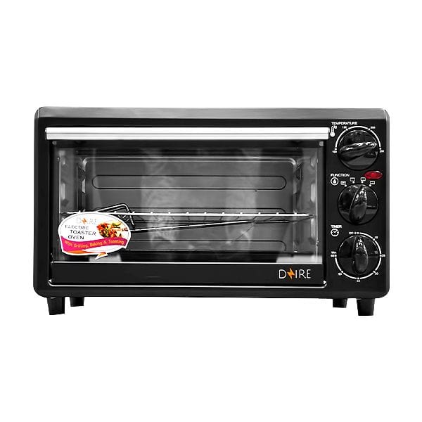 Buy Dzire Black Toaster Oven 23L 1500W With Rotisserie - EO23R-GR23AR | Supply Master Ghana Kitchen Appliances Buy Tools hardware Building materials