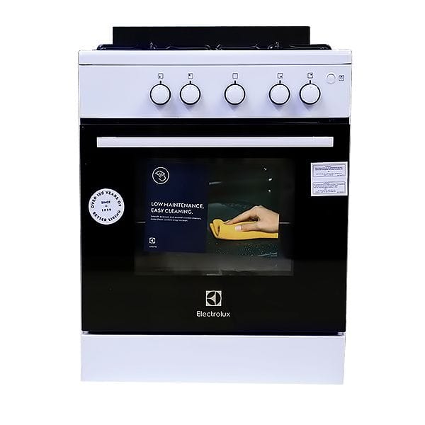 Buy Electrolux 4 Burner Auto-Ignition 60x60 Free Standing Gas Cooker - EKG6000G6W | Supply Master Ghana Kitchen Appliances Buy Tools hardware Building materials