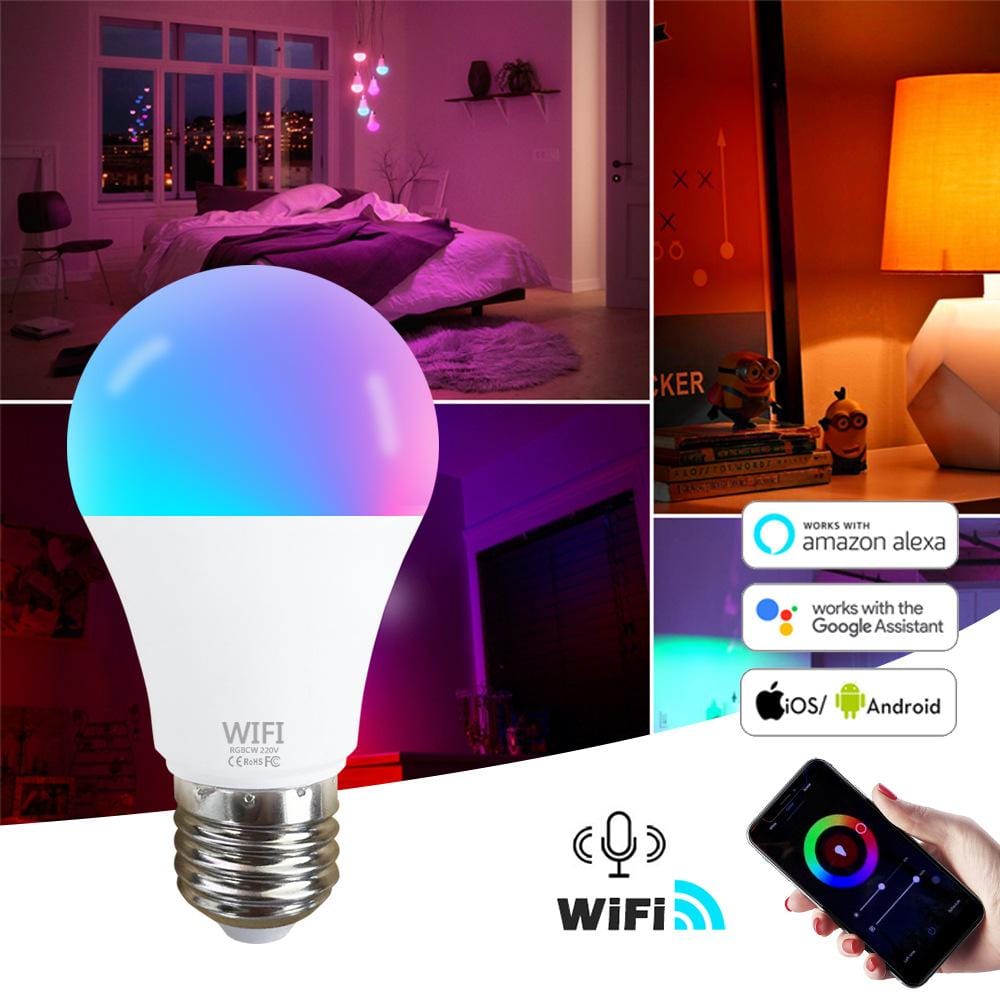 Smart Wi-Fi RGB LED Bulb | Supply Master | Accra, Ghana Lamps & Lightings Buy Tools hardware Building materials