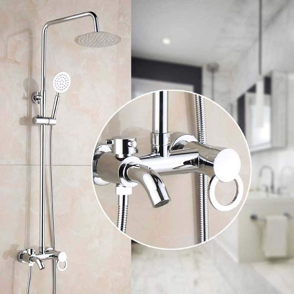 Bathroom 3-in-1 Chrome Shower Set with Hot & Cold Mixer | Supply Master | Accra, Ghana Shower Set Buy Tools hardware Building materials