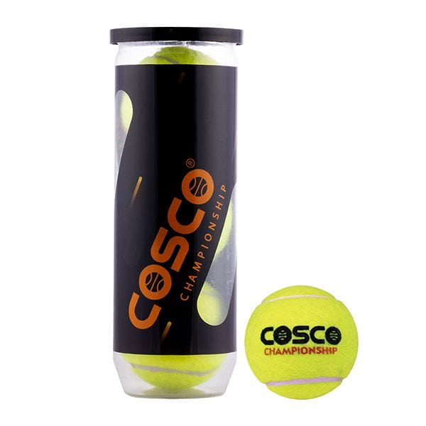 Buy Cosco 3 Pieces Championship Tennis Ball - 11001 in Accra, Ghana | Supply Master Sports & Fitness Equipment Buy Tools hardware Building materials