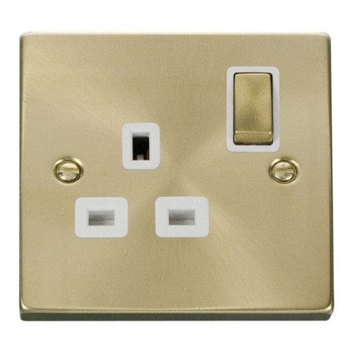 Brass Double Socket 2 Gang 13 Amp | Supply Master | Accra, Ghana Switches & Sockets Buy Tools hardware Building materials