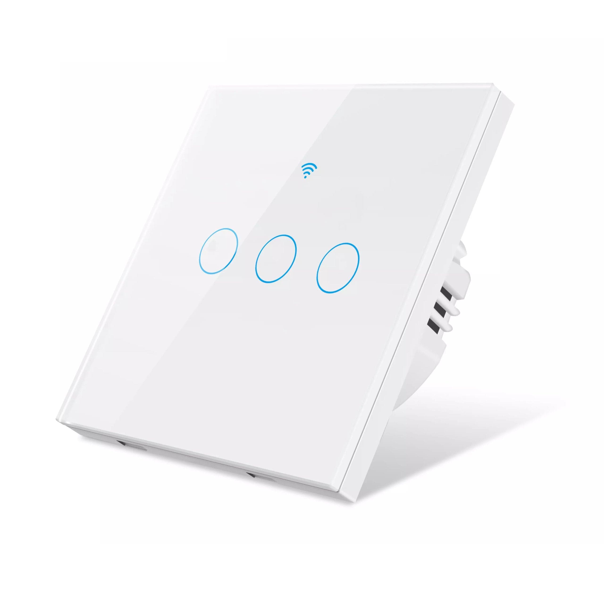 Smart Wi-Fi 3-Gang Light Switch | Supply Master | Accra, Ghana Switches & Sockets White Buy Tools hardware Building materials
