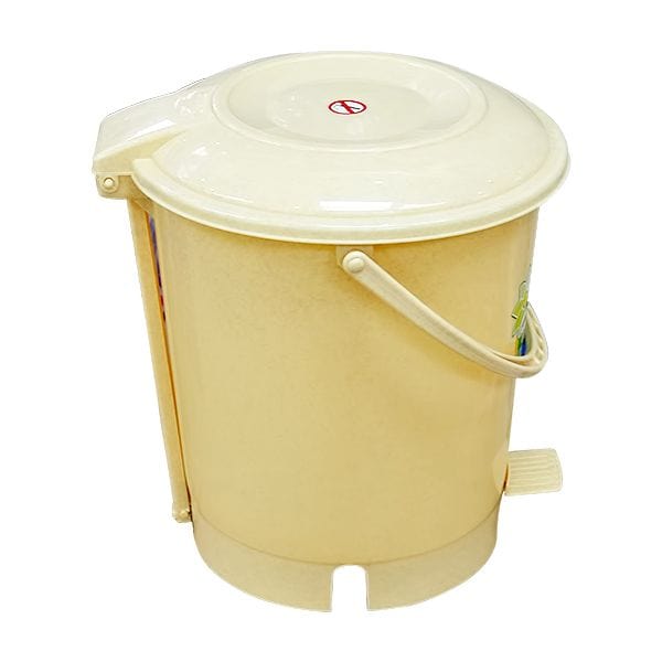 12L Pedal Trash Can - Light Beige | Supply Master | Accra, Ghana Waste Management Buy Tools hardware Building materials