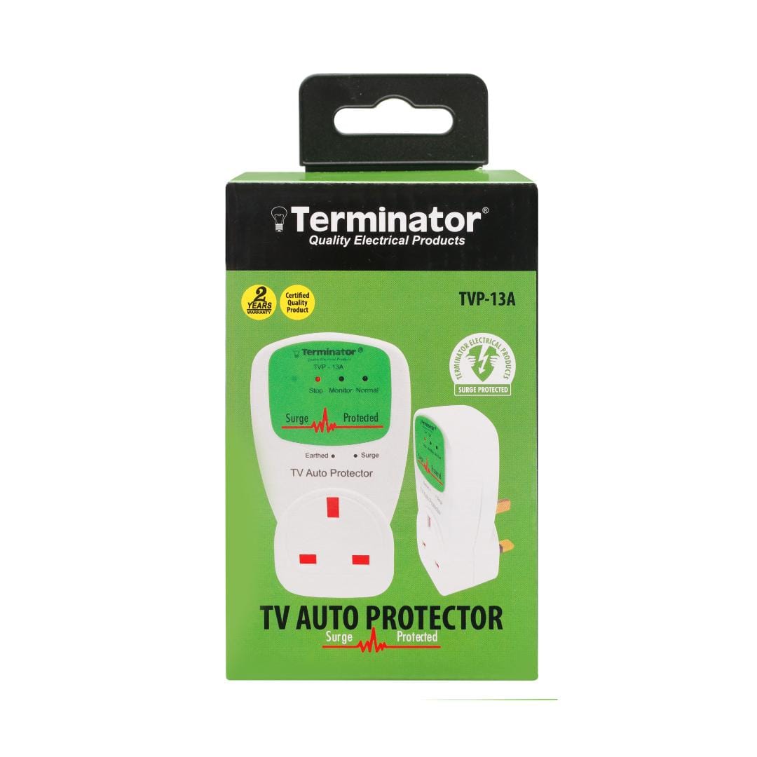 Terminator 13A TV Auto Protector | Supply Master | Accra, Ghana Extension Cords & Accessories Buy Tools hardware Building materials