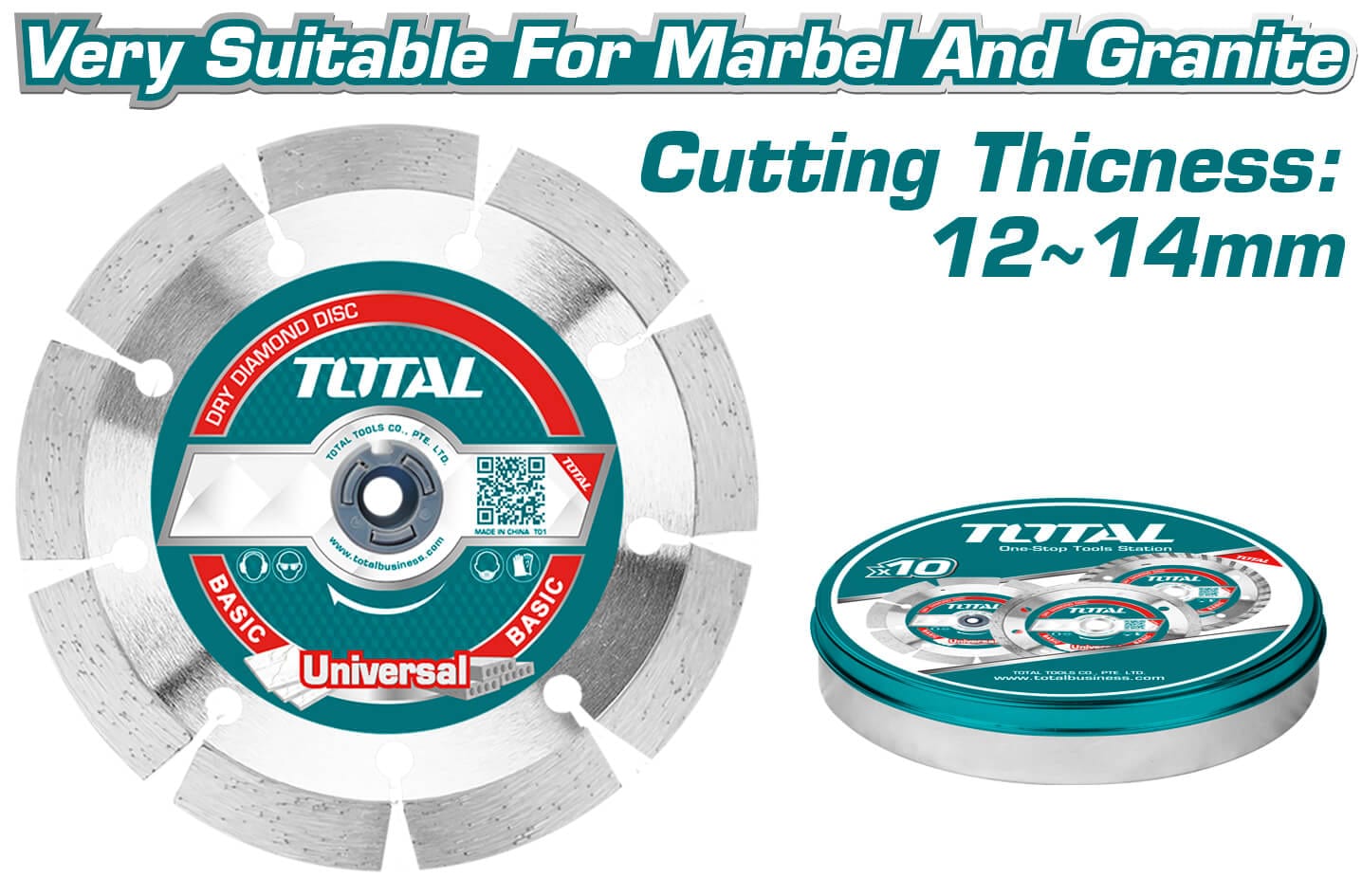 Total Dry Diamond Disc 9'' - TAC21123033 | Supply Master | Accra, Ghana Grinding & Cutting Wheels Buy Tools hardware Building materials