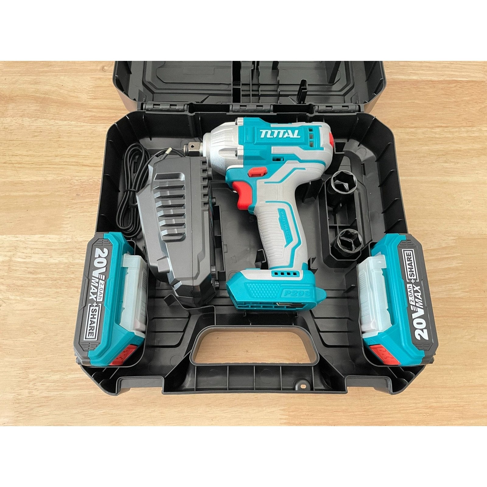 Total Lithium-Ion Cordless Impact Wrench - TIWLI2038 | Supply Master | Accra, Ghana Impact Wrench & Driver Buy Tools hardware Building materials