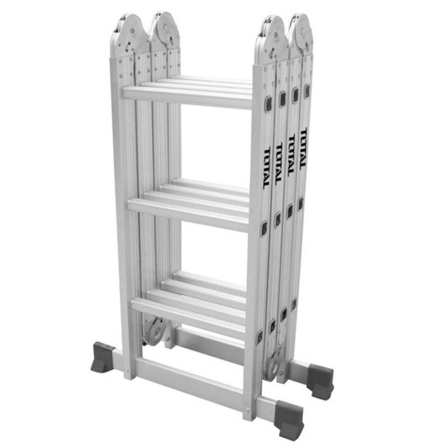 Total Multi-Purpose Aluminum Ladder 4x3 - THLAD04431 | Supply Master | Accra, Ghana Ladder Buy Tools hardware Building materials