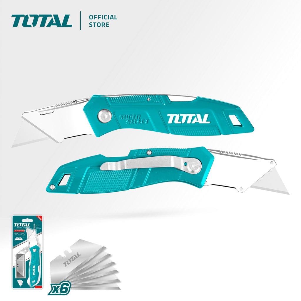 Total Utility Folding Knife - THT5136236 | Supply Master | Accra, Ghana Multi Tools & Knives Buy Tools hardware Building materials