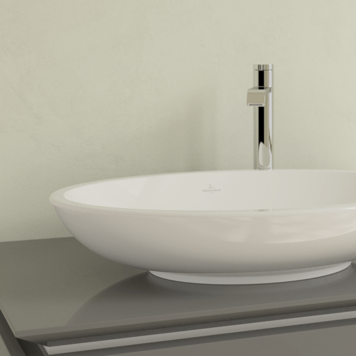 Villeroy & Boch Loop & Friends Oval Surface-mounted Washbasin, 630 x 430 x 120mm, White Alpin - 51511001 | Supply Master | Accra, Ghana Bathroom Sink Buy Tools hardware Building materials