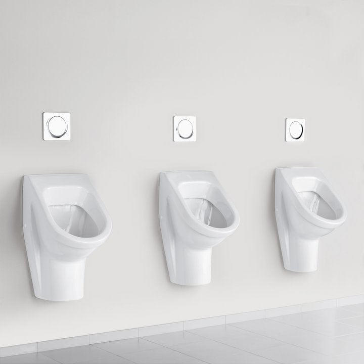 Villeroy & Boch Architectura Siphonic urinal Oval 355 x 385 x 620mm - 55740001 | Supply Master | Accra, Ghana Toilet & Urinal Buy Tools hardware Building materials