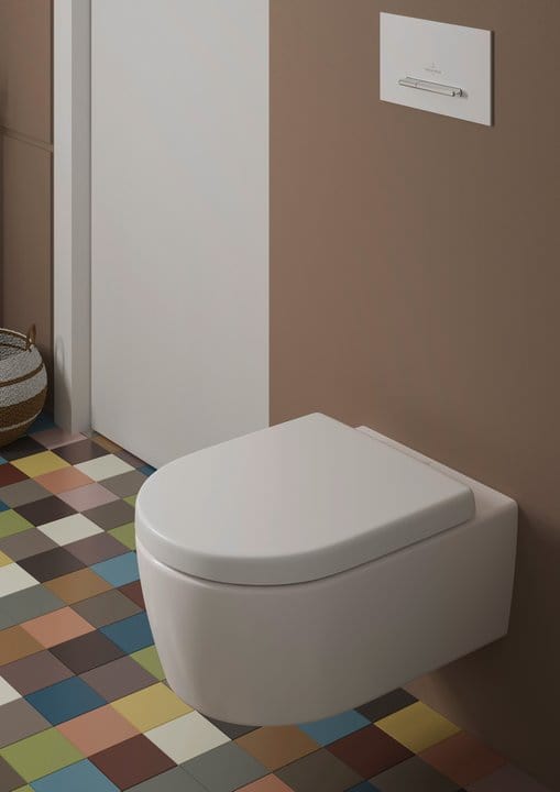 Villeroy & Boch Venticello Architectura Combi-Pack, Wall-mounted, with DirectFlush, White Alpin | Supply Master | Accra, Ghana Toilet & Urinal Buy Tools hardware Building materials