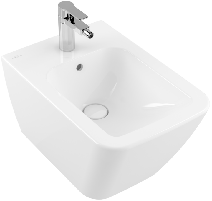Villeroy & Boch Finion Bidet, Wall-mounted, 375 x 320 mm, White Alpin CeramicPlus | Supply Master | Accra, Ghana Toilet & Urinal Buy Tools hardware Building materials