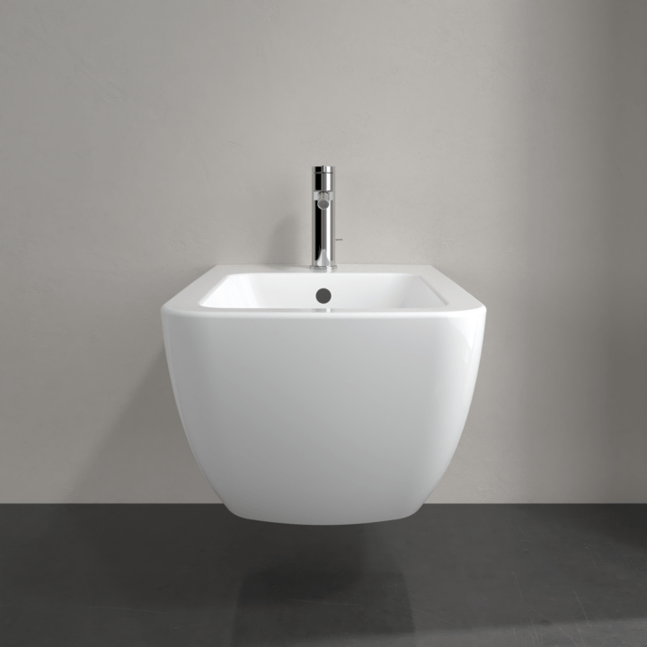 Villeroy & Boch Venticello Bidet, wall-mounted, 375 x 560 mm, White Alpin | Supply Master | Accra, Ghana Toilet & Urinal Buy Tools hardware Building materials