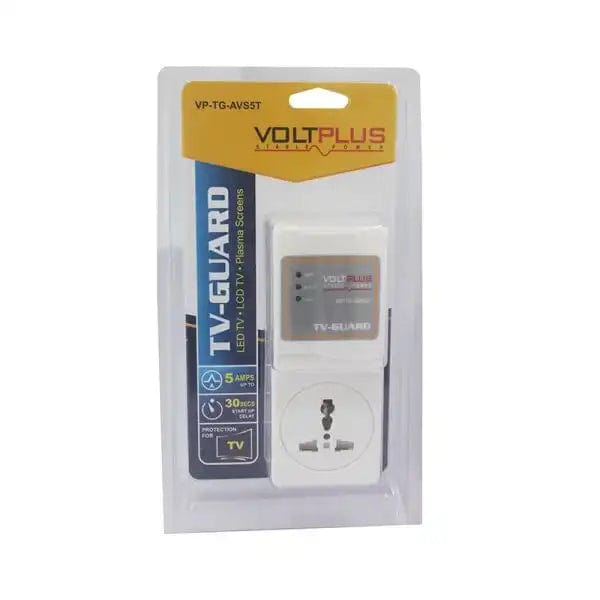 Voltplus TV Guard 5A Multi Socket - AVS5A-B | Supply Master | Accra, Ghana Extension Cords & Accessories Buy Tools hardware Building materials