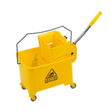 Supply Master Janitorial & Cleaning Heavy Duty 20L Mop Bucket with Down Press Wringer