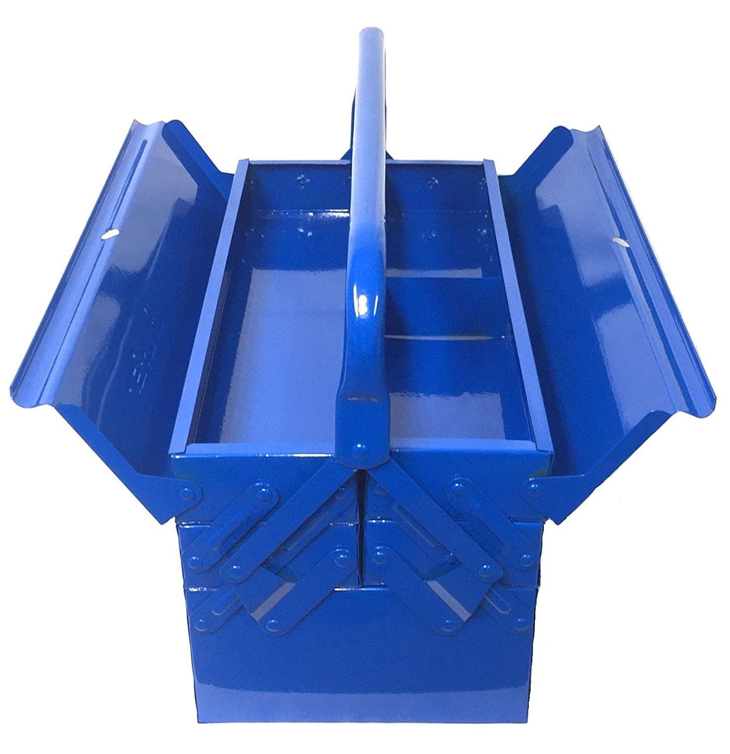 5-Tray Metal Tool Box 16-inch, Blue | Supply Master | Accra, Ghana Tools Building Steel Engineering Hardware tool