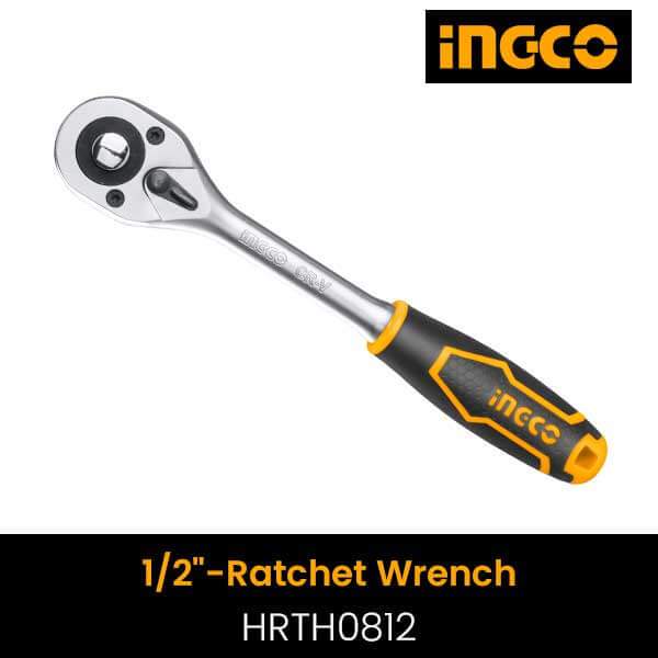 Ingco 1/2″ Ratchet Wrench - HRTH0812 | Supply Master | Accra, Ghana Tools Building Steel Engineering Hardware tool